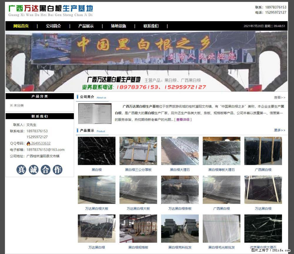 广西万达黑白根生产基地 www.shicai68.com - 网站推广 - 广告专区 - 莱芜分类信息 - 莱芜28生活网 lw.28life.net